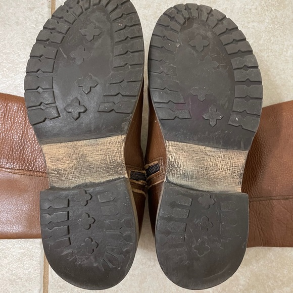 Steve Madden Brown Leather Riding Boots - Picture 7 of 8